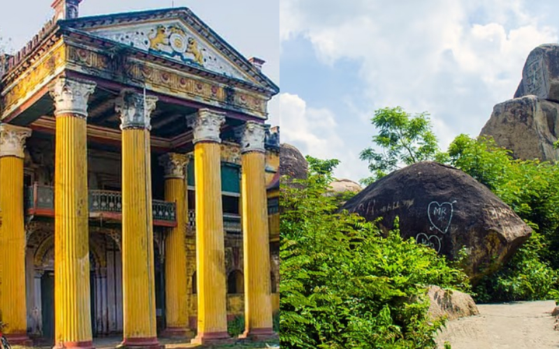 offbeat destination near shantiniketon